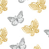 Metal Embellishments - Filigree Ornamental Butterfly (3 Pack)