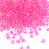 Colour-Lined Round Glass Seed Beads - 8/0 3.1mm