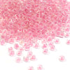 Colour-Lined Round Glass Seed Beads - 8/0 3.1mm