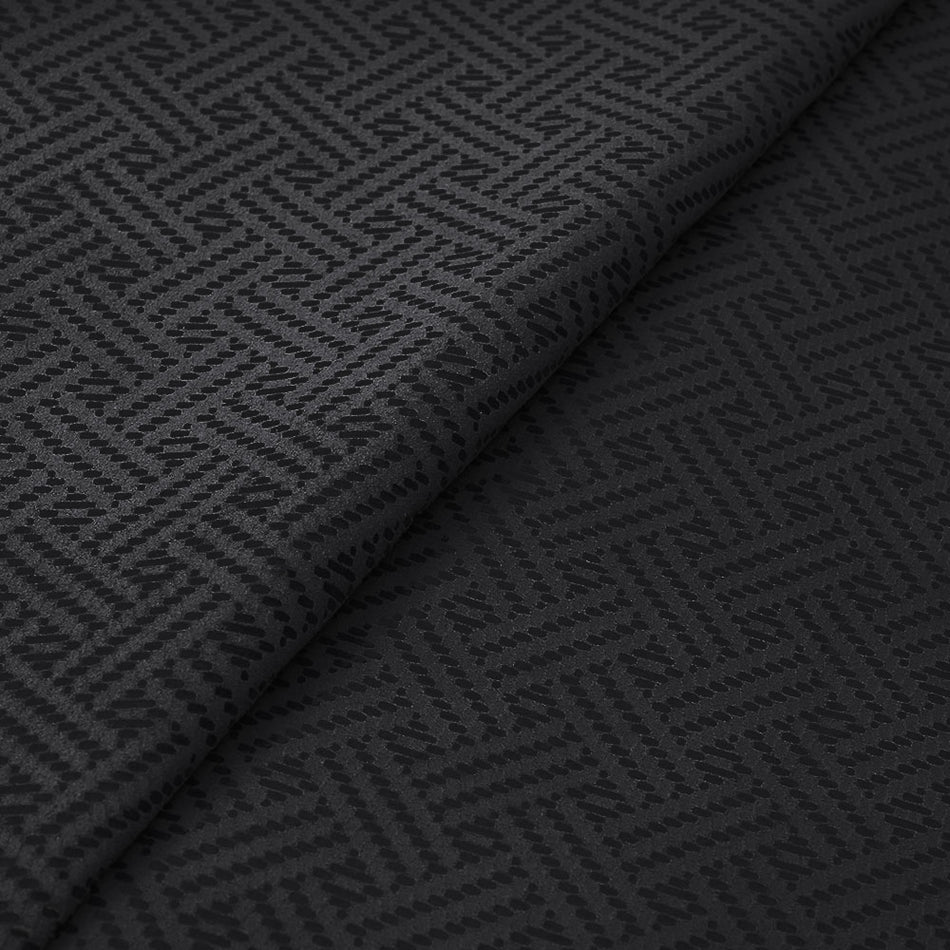 Suede Leather w Crosshatch Print