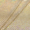 Disco Round Sequins on Mesh Net w Lurex - 3mm