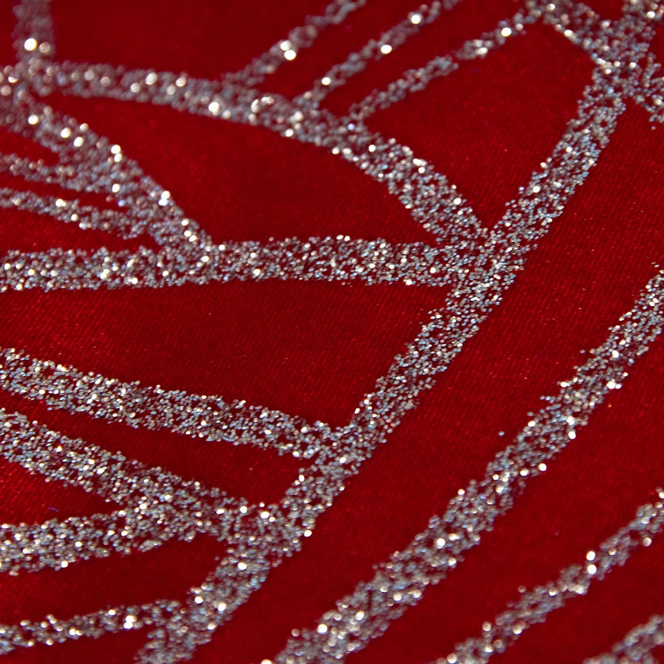 Glitter Chaos Stretch Velvet Fabric