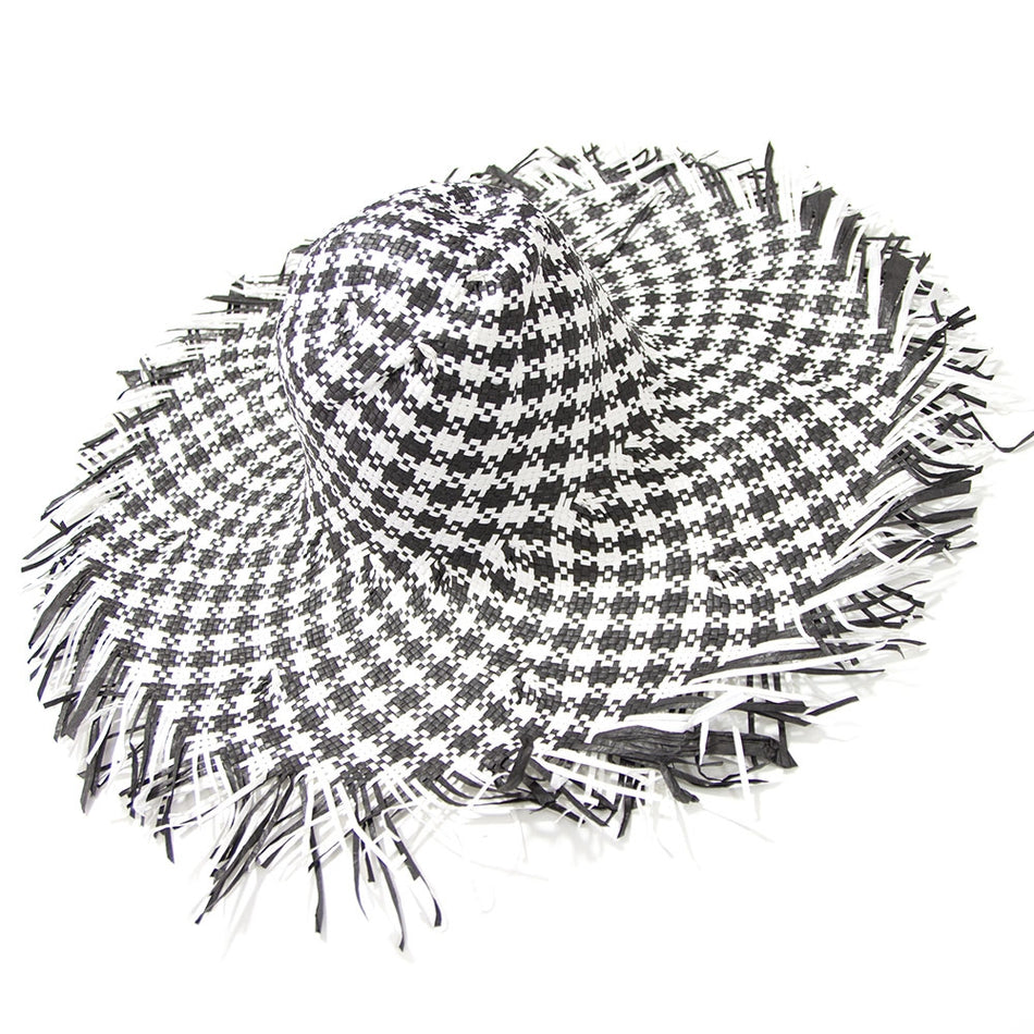 Checked Weave Capeline Shantung Paper