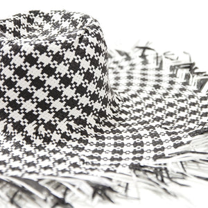Checked Weave Capeline Shantung Paper
