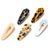 Snap Hair Clip French Barrette - Tortoiseshell (2 Pack)