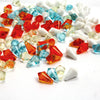 Diamond Faceted Teardrop Beads - Horizontal Drilled - 12x8mm (24 Pack)