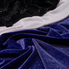 Cosmic Glitter Stretch Velvet Fabric