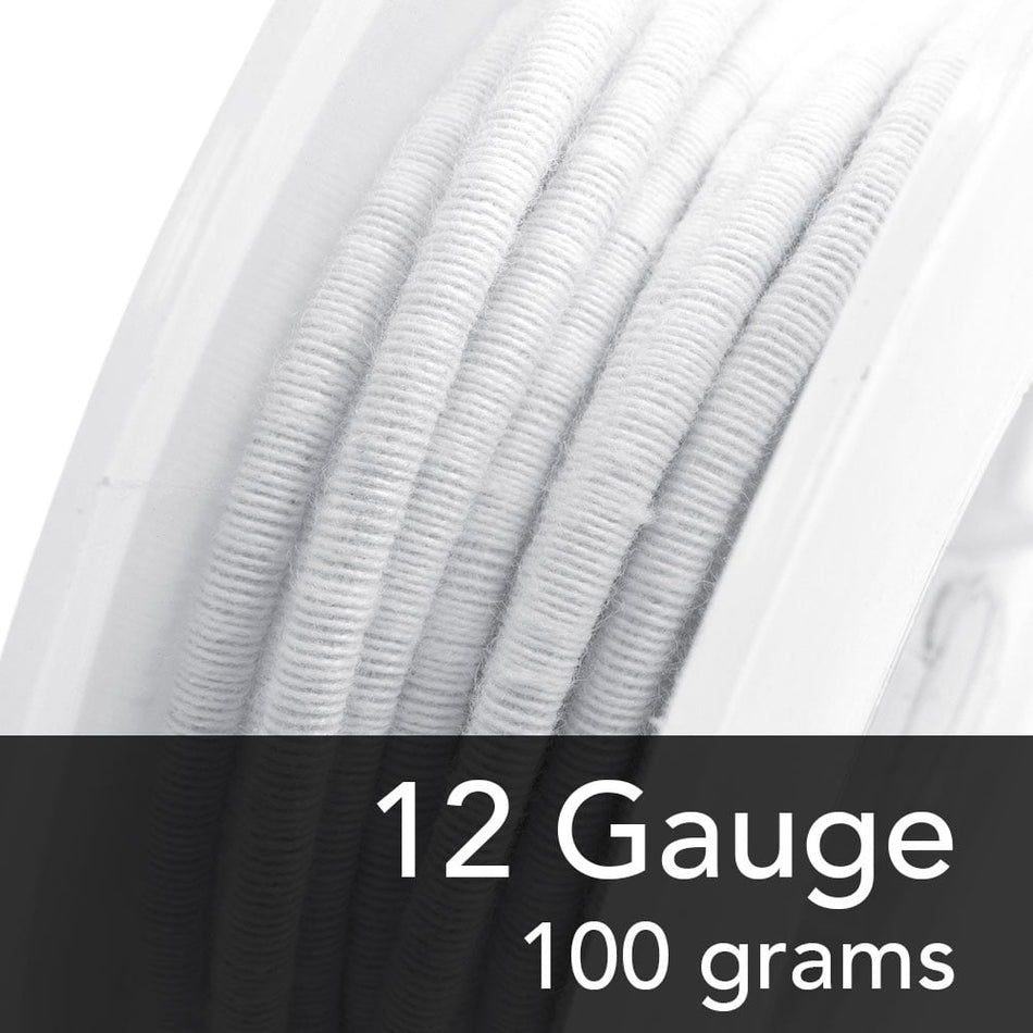 Cotton Covered Wire - Copper Core - Pliable