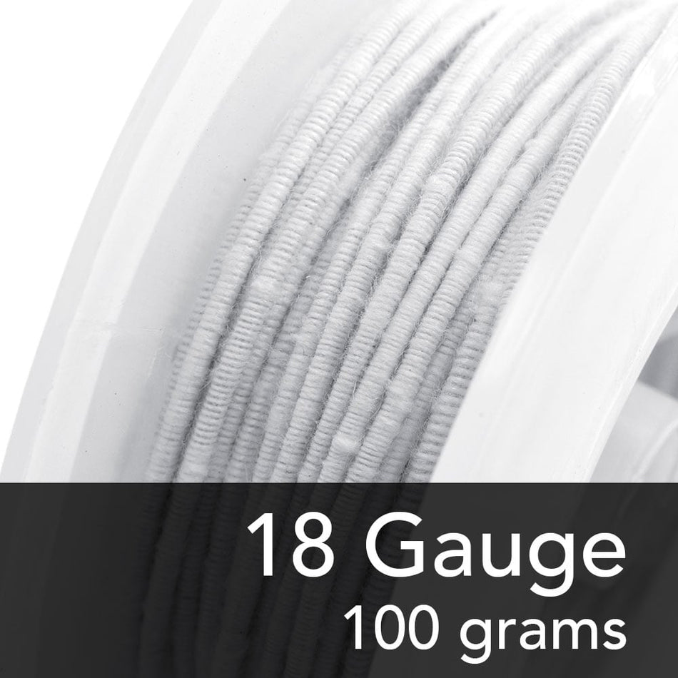 Cotton Covered Wire - Copper Core - Pliable