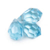 Preciosa Glass Briolette Faceted Teardrop Bead - 15x9mm (3 Pack)