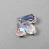 Preciosa Glass Briolette Faceted Teardrop Bead - 18x9mm (3 Pack)