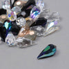 Preciosa Glass Briolette Faceted Teardrop Bead - 18x9mm (3 Pack)
