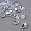 Preciosa Glass Briolette Faceted Teardrop Bead - 20x12mm