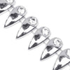 Teardrop Metallic Trim w Diamante