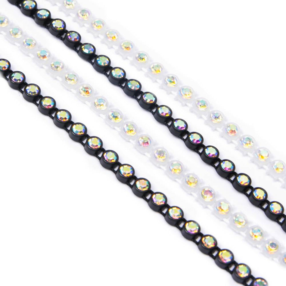 Preciosa Diamante Crystal Banding Trim - SS13 (1 Row)
