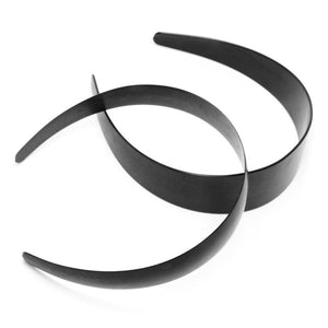 Plastic Alice Headband - Black