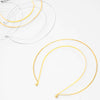 Halo/Crown Double-Band Alice Headband - Metal - 1mm