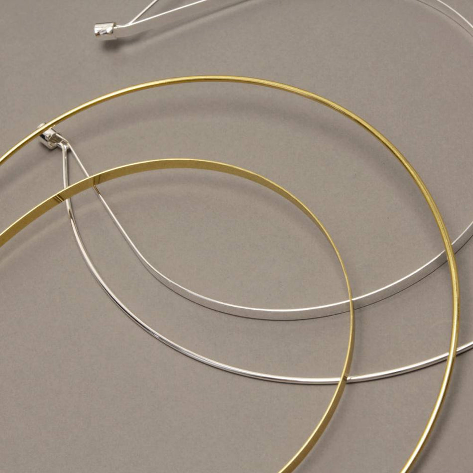 Halo/Crown Double-Band Alice Headband - Metal - 1mm