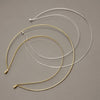 Halo/Crown Double-Band Alice Headband - Metal - 1mm