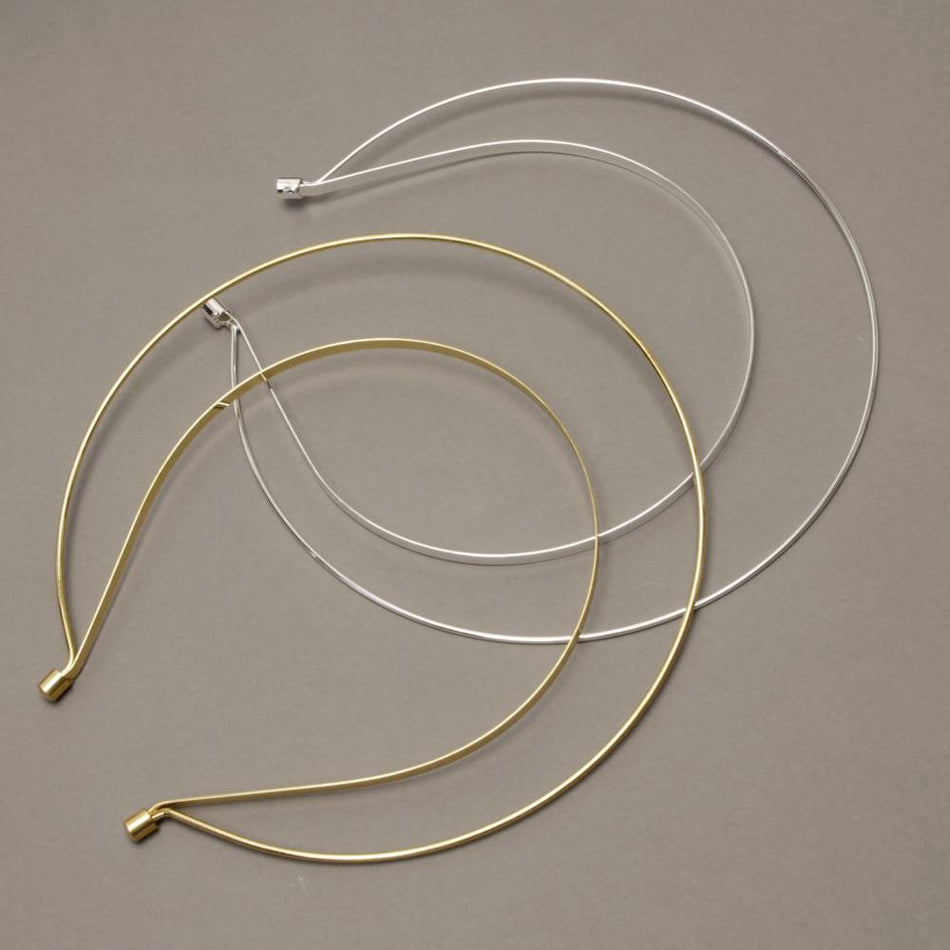 Halo/Crown Double-Band Alice Headband - Metal - 1mm