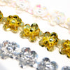 Daisy Flower Sequin  Trim w Beaded Centre