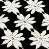 Lace Guipure Trim w Large Daisies