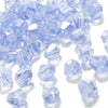 Glass Bicone Faceted Bead - 4mm - Clear (48 Pack)