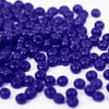 Opaque Round Glass Seed Beads - 8/0 3mm