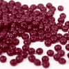 Opaque Round Glass Seed Beads - 8/0 3mm