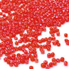 Transparent Round Glass Seed Beads - 8/0 3mm