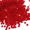 Transparent Round Glass Seed Beads - 8/0 3mm