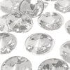 Round Rivoli Resin Sew-On Rhinestones