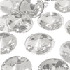 Round Rivoli Resin Sew-On Rhinestones