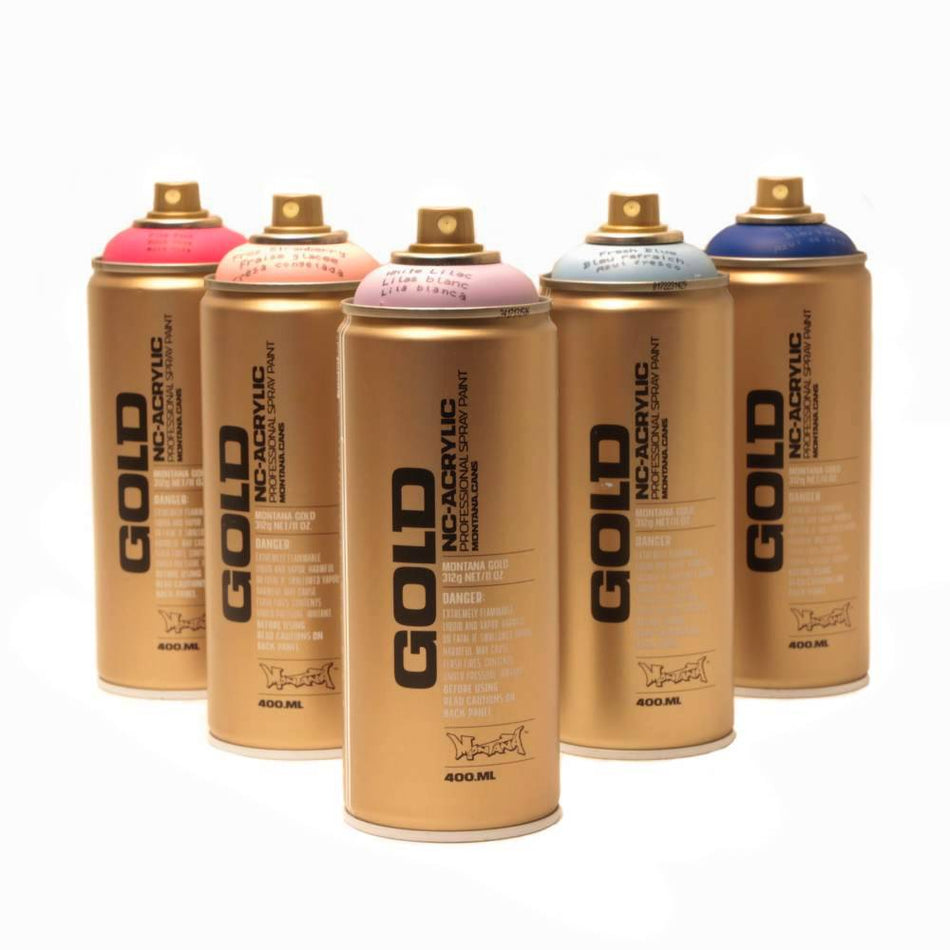 Montana Gold Acrylic Sprays - Colour Range