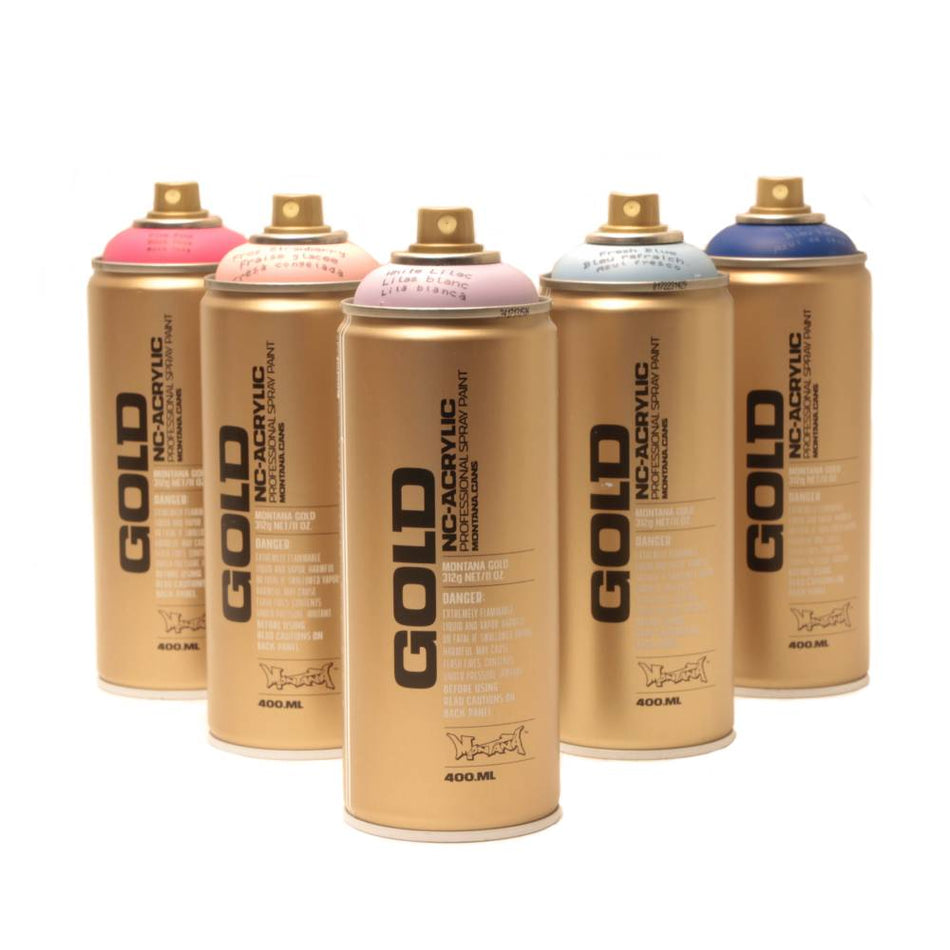 Montana Gold Acrylic Sprays - Colour Range