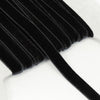 Velvet Elasticated Stretch Ribbon - 25mm