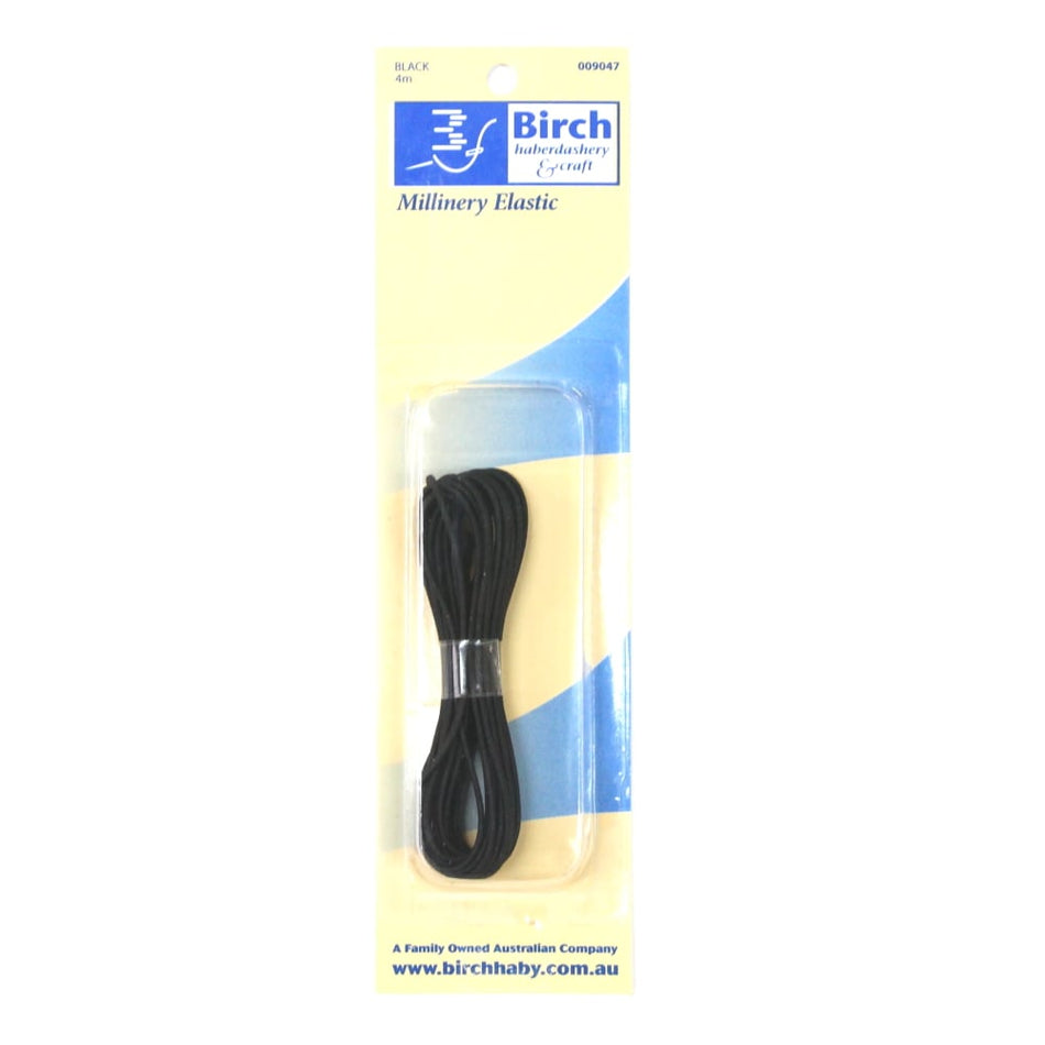 Round Elastic Cord - 1mm (4m Cut)