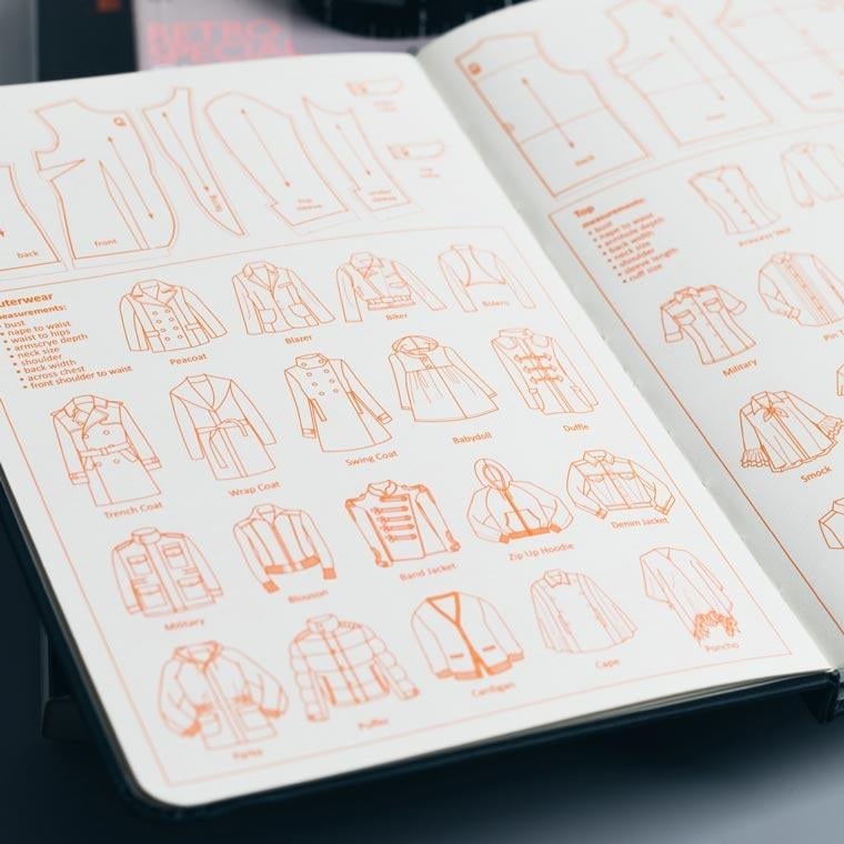 Fashionary - Womens Sketchbook