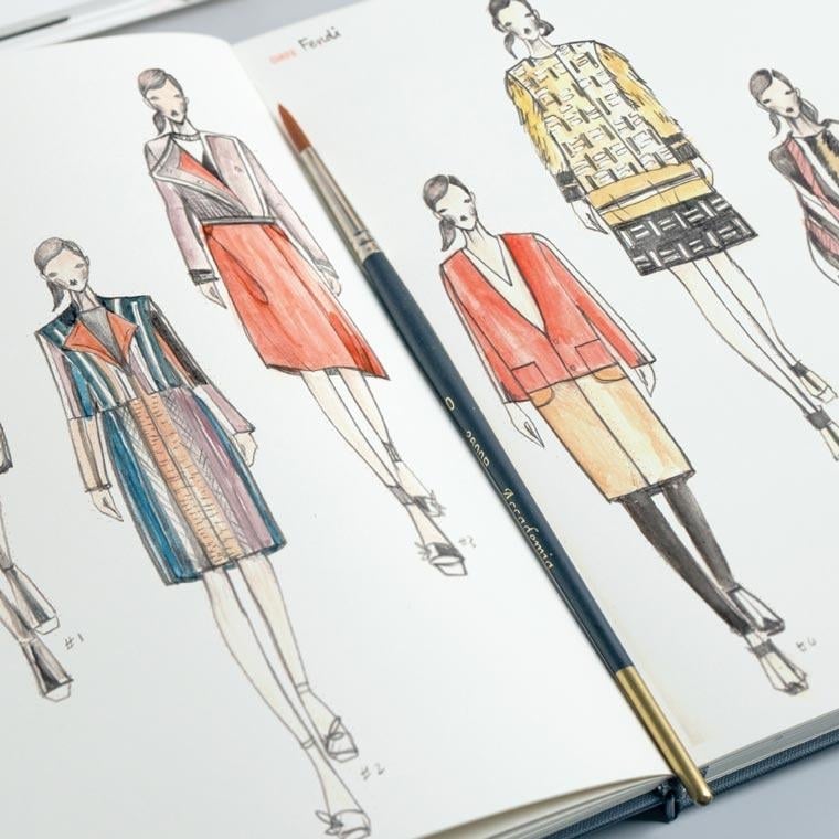Fashionary - Womens Sketchbook