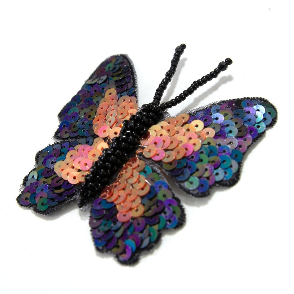 Butterfly Sequin & Beaded Motif