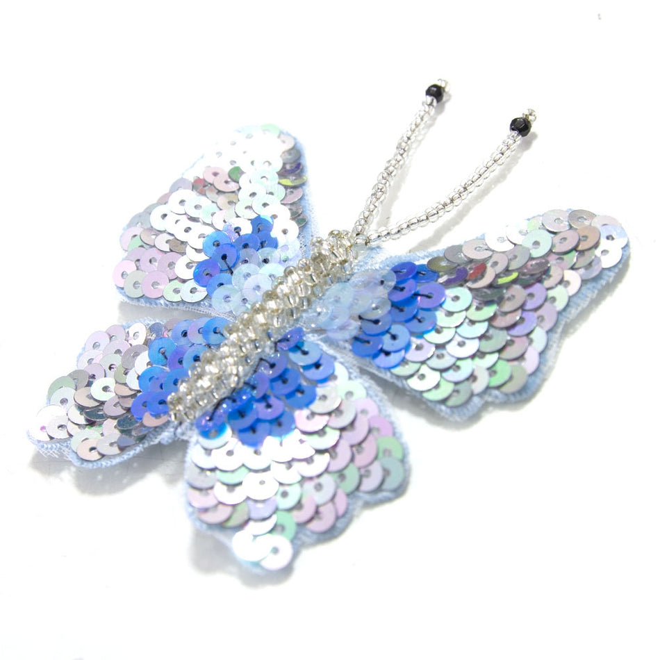 Butterfly Sequin & Beaded Motif
