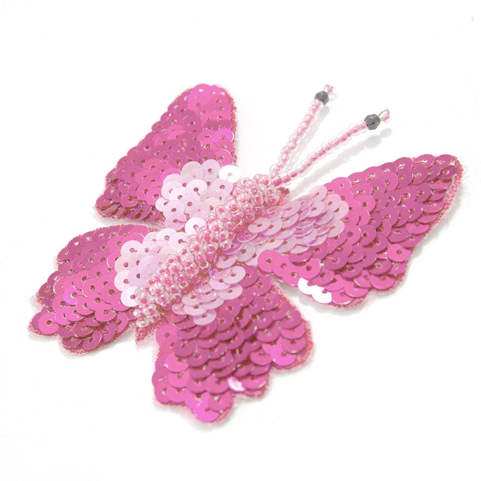 Butterfly Sequin & Beaded Motif