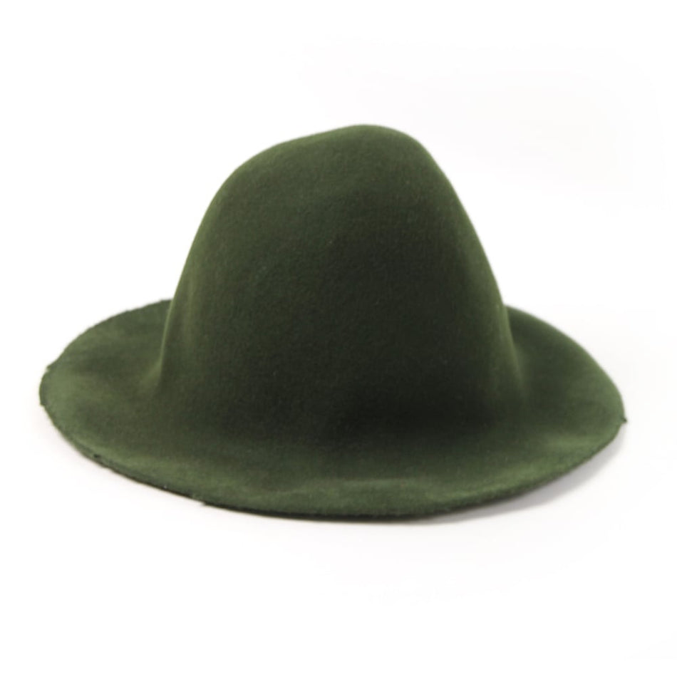 Felt Wool Flare Hood