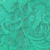 Floral Sequin Swirl Stretch Lace
