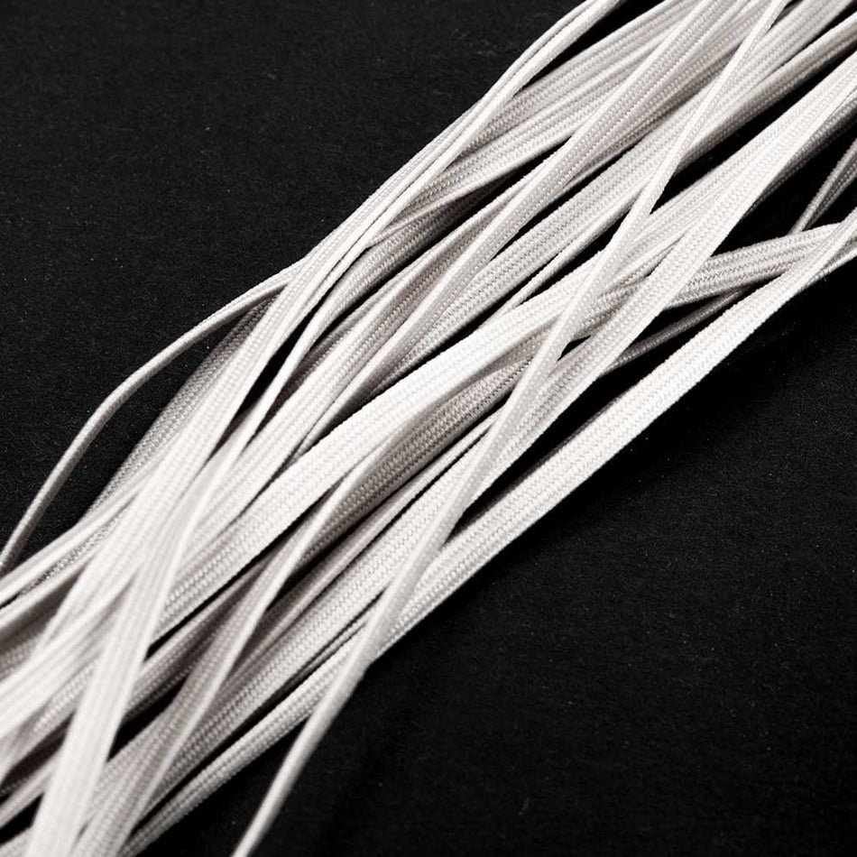 Braided Flat Elastic - 3mm (5m Cut)