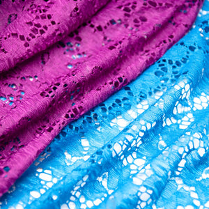 Floral Azalea Stretch Lace