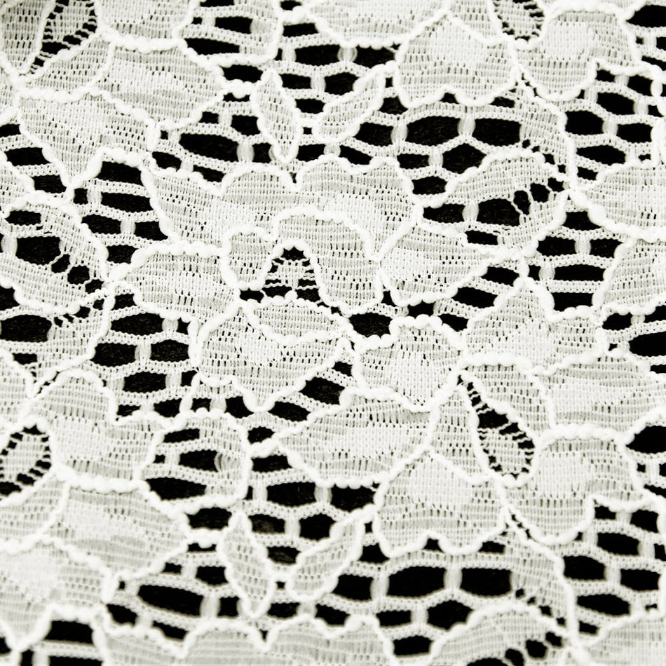 Floral Azalea Stretch Lace