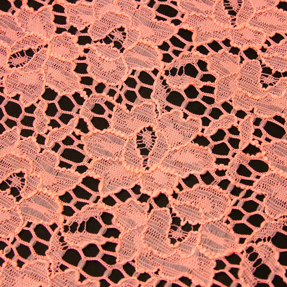 Floral Azalea Stretch Lace