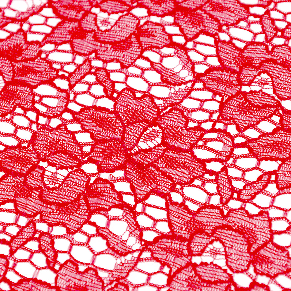 Floral Azalea Stretch Lace