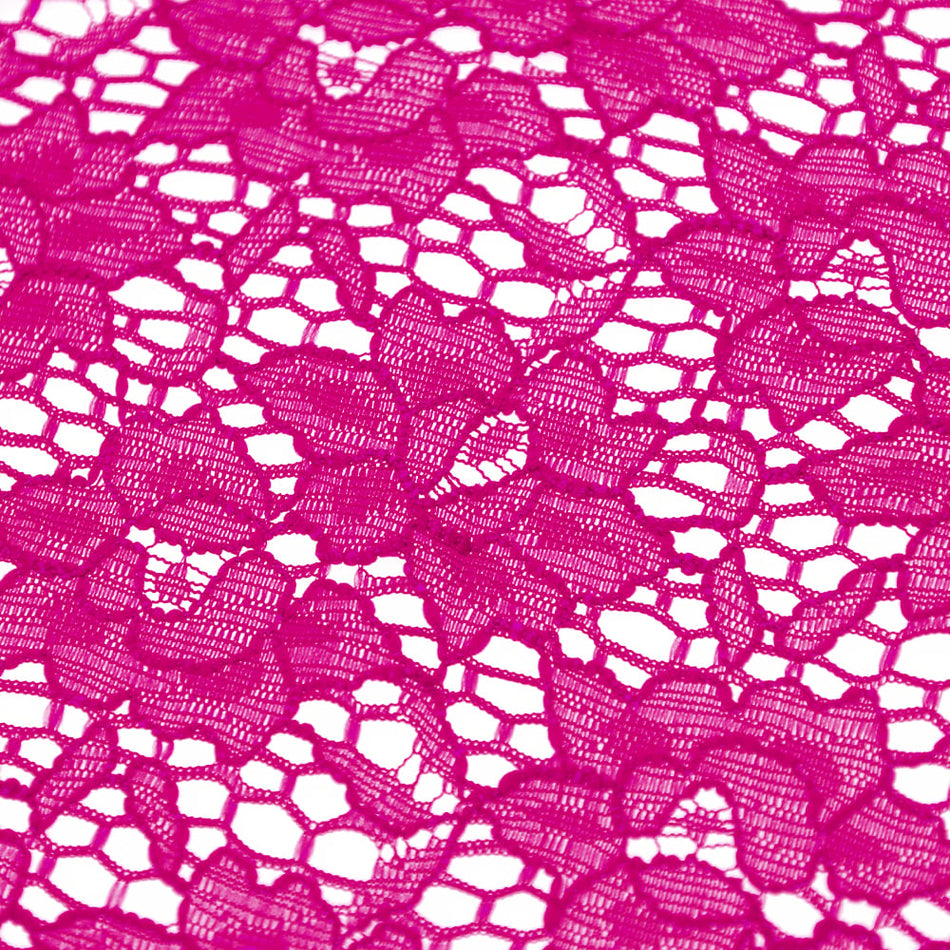 Floral Azalea Stretch Lace